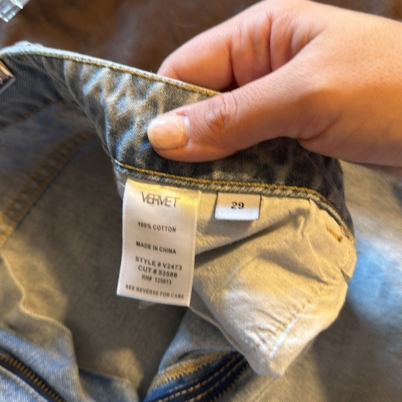 Vervet wide leg high rise jeans size 29 - Picture 13 of 17